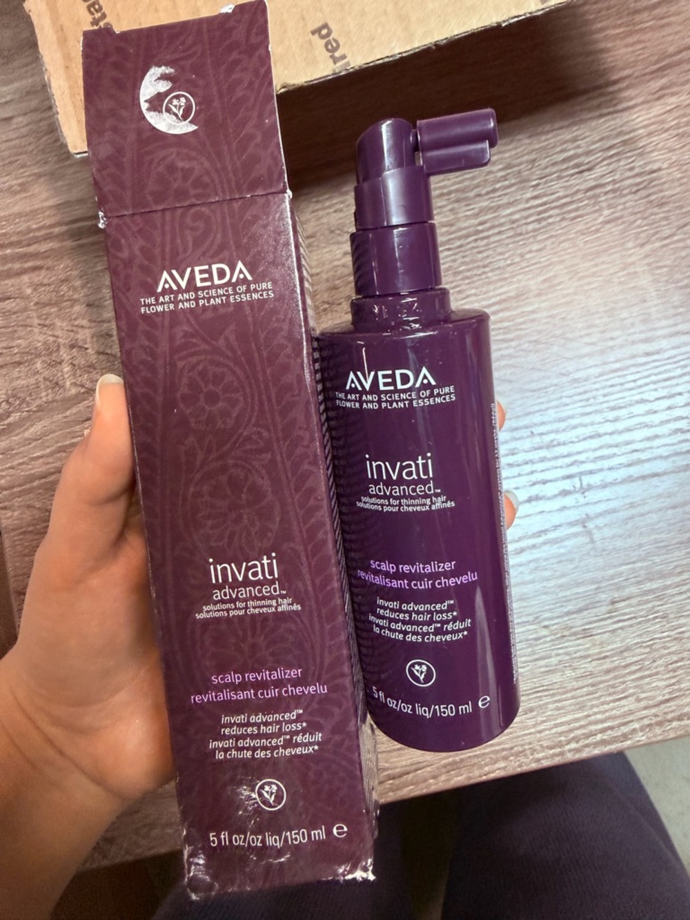 Aveda Invati Advanced Scalp Revitalizer - Deep Plum